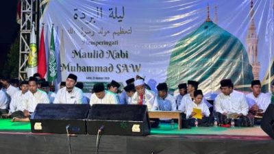 Lailatul Burdah: Menghidupkan Kecintaan kepada Rasulullah SAW di Curug Depok